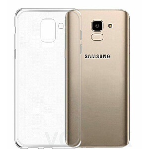 Прозрачный силиконовый чехол Evelatus для Samsung Galaxy J6 Plus, 1,5 мм, ТПУ, прозрачный