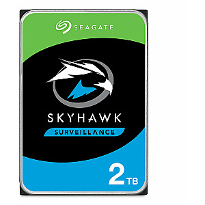 Servera disks Seagate SkyHawk 2TB 3,5 collu SATA III (6 Gb/s) (ST2000VX008)