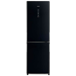 Hitachi R-BGX411PRU0 холодильник с морозильной камерой Отдельностоящий 330 L F Черный