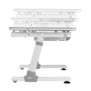 Ergonomisks bērnu rakstāmgalds Ergo Office ar regulējamu augstumu, pelēks, maks. 100 kg, ER-417 2cz