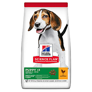 Hill's Science plan Canine Puppy Chicken Dog - сухой корм для собак - 14 кг