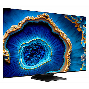 TCL C80 Series 50C805 TV 127 cm (50 collas) 4K Ultra HD Smart TV Wi-Fi melns 1300 cd/m²