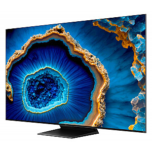 TCL C80 Series 50C805 TV 127 cm (50 collas) 4K Ultra HD Smart TV Wi-Fi melns 1300 cd/m²