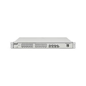 Tīkla slēdzis Ruijie tīkli RG-NBS3200-24GT4XS-P Pārvaldīts L2 Gigabit Ethernet (10/100/1000) Power over Ethernet (PoE) Pelēks