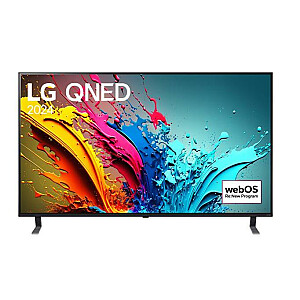 TV Set LG 65" 4K/Smart 3840x2160 Wireless LAN Bluetooth webOS 65QNED85T3C