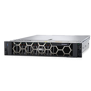 Dell Server PowerEdge R550 Silver 4310/No RAM/No HDD/8x3.5"Chassis/PERC H755/iDRAC9 Ent/2x700W PSU/No OS/3Y Basic NBD Warranty