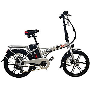 Складной электрический велосипед RKS 20 MX25 Pro серый