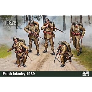 Figurki poļu kājnieki 1939 1/35
