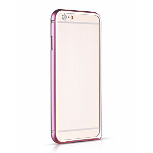 Apple Apple iPhone 6 / 6S Blade Series Hippocampal Buckle Metal Bumper HI-T025 Pink