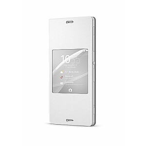 Sony Flip cover for XPERIA Z3 D6603 SCR 24 White