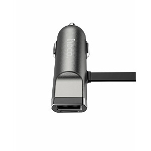 Hoco Universal UCL01 Многофункциональный apple+micro USB Серый
