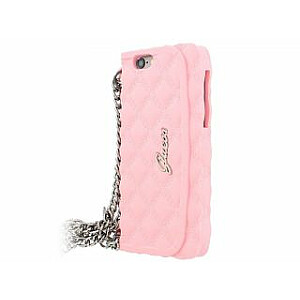 Apple Quilted Clutch Silicon Case for Iphone 6 Pink