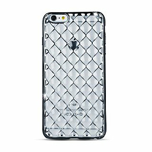 Чехол GreenGo Apple iPhone 7 Plus Grid, серебристый