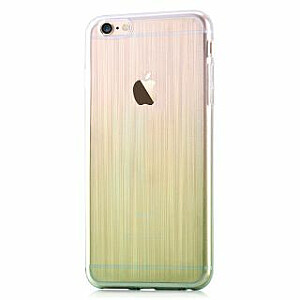 Мягкий чехол Devia Apple iPhone 6/6s Plus Azure Зеленый