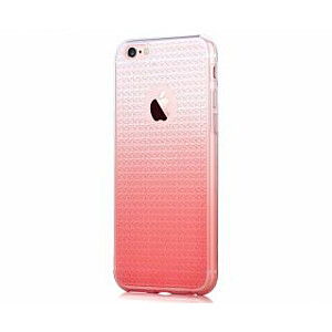 Мягкий чехол Devia Apple iPhone 6/6s Plus Leo2 Diamond розовое золото