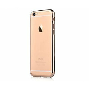 Devia Apple iPhone 7/8 Мягкий чехол с блестками Шампанское Золото
