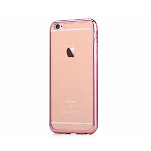 Мягкий блестящий чехол Devia для Apple iPhone 7 Plus/ 8 Plus розовое золото