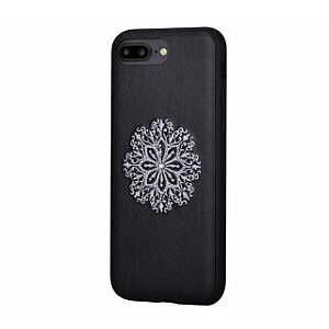 Чехол Devia Apple iPhone 7 Plus/8 Plus с цветочной вышивкой, черный