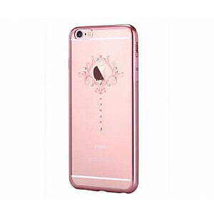 Мягкий чехол Devia Apple iPhone 7 Crystal Iris розовое золото