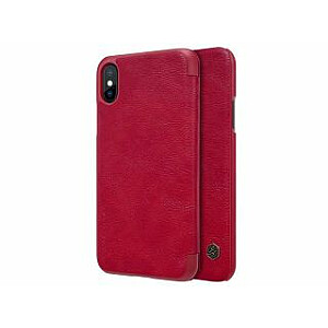 Чехол Qin Book Case Red для Apple iPhone X/Xs Nillkin, красный