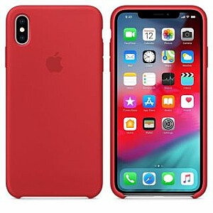 Силиконовый чехол Apple iPhone XS Max MRWH2ZM/A Красный