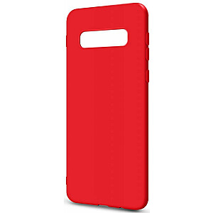 Evelatus Samsung Galaxy 10 Plus Premium Soft Touch Silicone Case Red