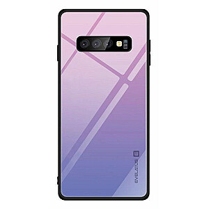 Evelatus Samsung Galaxy A7 2018 Gradient Glass Case 2 Bubble Gum