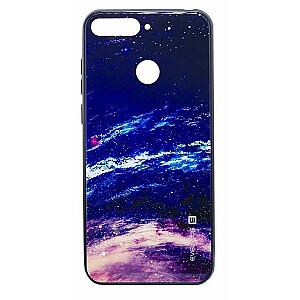 Evelatus Samsung A7 2018 Picture Glass Case Starry Night