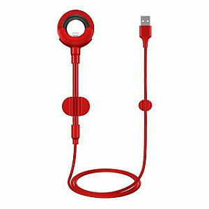 Универсальный кабель Baseus O-тип (8-контактный | 0,8 м) Красный