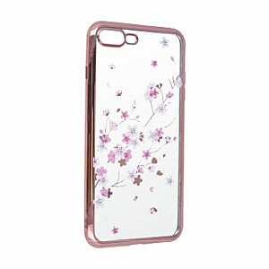 Чехол iLike Apple iPhone X/XS Flower Розовое золото