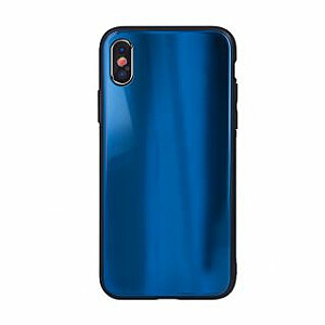 iLike Apple iPhone 7 Plus / iPhone 8 Plus Aurora Glass case Dark Blue