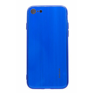 Evelatus Apple iPhone 7/8/SE2020/SE2022 Водяная рябь, полноцветное гальваническое закаленное стекло, синее