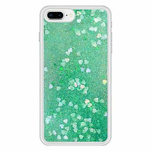 Чехол Evelatus Apple iPhone 7/8 Shining Quicksand, зеленый