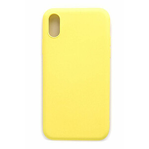 Чехол Evelatus Apple iPhone X/Xs Nano Silicone Case Soft Touch ТПУ Желтый