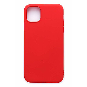 Evelatus Apple iPhone 11 Pro Max Nano Silicone Case Soft Touch TPU Red