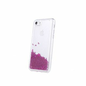 Чехол iLike Apple iPhone 11 Liquid Letters из ТПУ, розовый