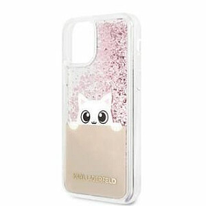 Guess Apple iPhone 11 Pro Glitter Peek and Boo Cover Pink