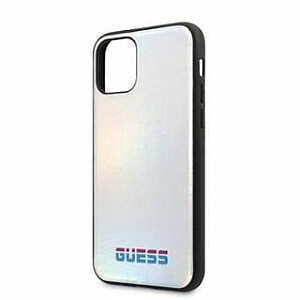 Guess Apple iPhone 11 Pro Iridescent Cover Silver