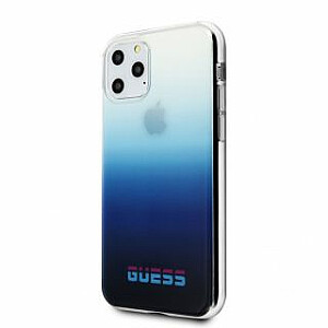 Guess Apple iPhone 11 Pro Californaa Чехол для ПК/ТПУ градиентный синий