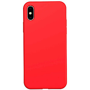 Evelatus Apple iPhone XS MAX Nano Silicone Case Soft Touch TPU Red