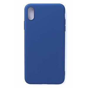 Evelatus Apple iPhone XS MAX Nano Silicone Case Soft Touch TPU Blue
