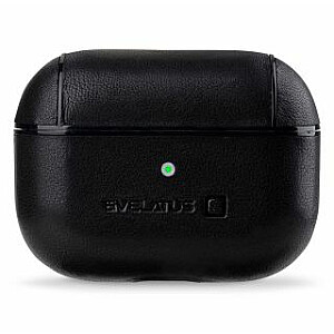 Evelatus Apple AirPods Pro Leather Protective Case Black