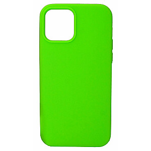Evelatus Apple iPhone 12/12 Pro Premium Soft Touch Silicone Case Fluerescent Green