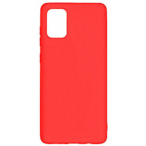 Evelatus Samsung Galaxy A52 4G/A52 5G/A52S Нано-силиконовый чехол Soft Touch ТПУ Красный