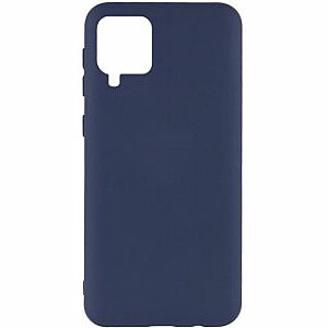 Evelatus Samsung Galaxy A12 / M12 Nano Silicone Case Soft Touch TPU Midnight Blue