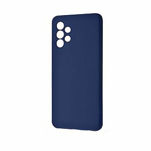 Evelatus Samsung Galaxy A32 Nano Silicone Case Soft Touch TPU Midnight Blue