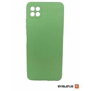 Evelatus Samsung Galaxy A22 5G Premium Soft Touch Silicone Case Green