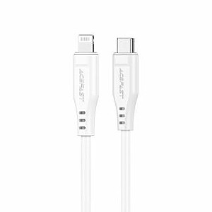 Acefast Apple Lightning to Type-C 1.2m 30W 3A MFI Cable White