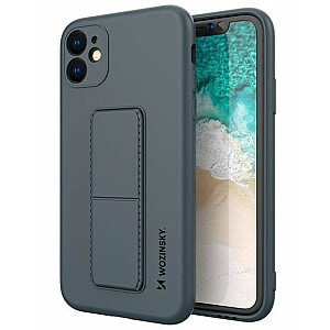 iLike Samsung Galaxy A22 5G Kickstand Case Silicone Stand Cover
