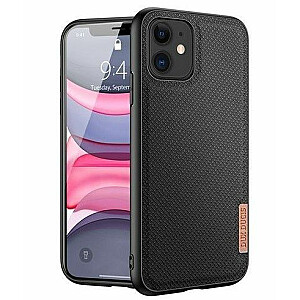 Dux Ducis Apple iPhone 11 Fino case covered with nylon material Black